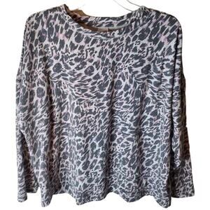 Avia Animal Print Long Sleeve Top, XXXL (22)